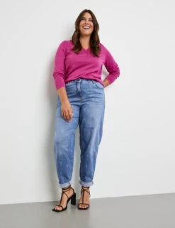 Gemusterte 7/8 Jeans Jenny