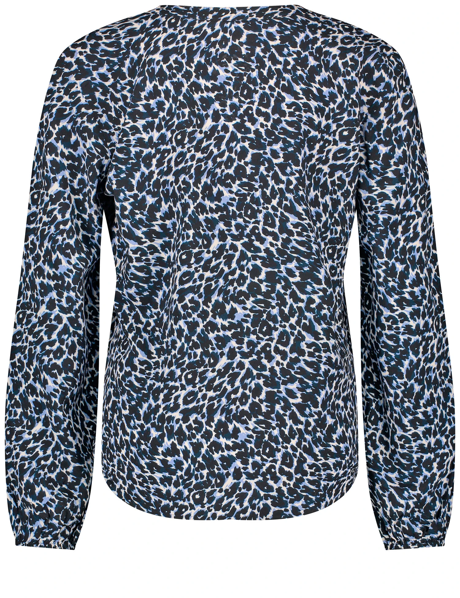 Gerry Weber Gemusterte Bluse Mit Falte Am Vorderteil 3 Gerry Weber Gemusterte Bluse Mit Falte Am Vorderteil – Bild 3