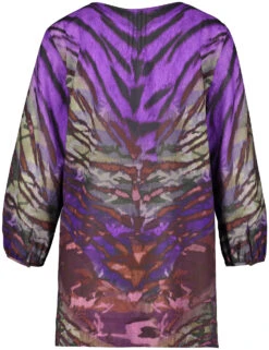 Gerry Weber Gemusterte Longbluse Mit Biesen 9 Gerry Weber Gemusterte Longbluse Mit Biesen -Gerry Stil Geschaft gemusterte longbluse mit biesen 03