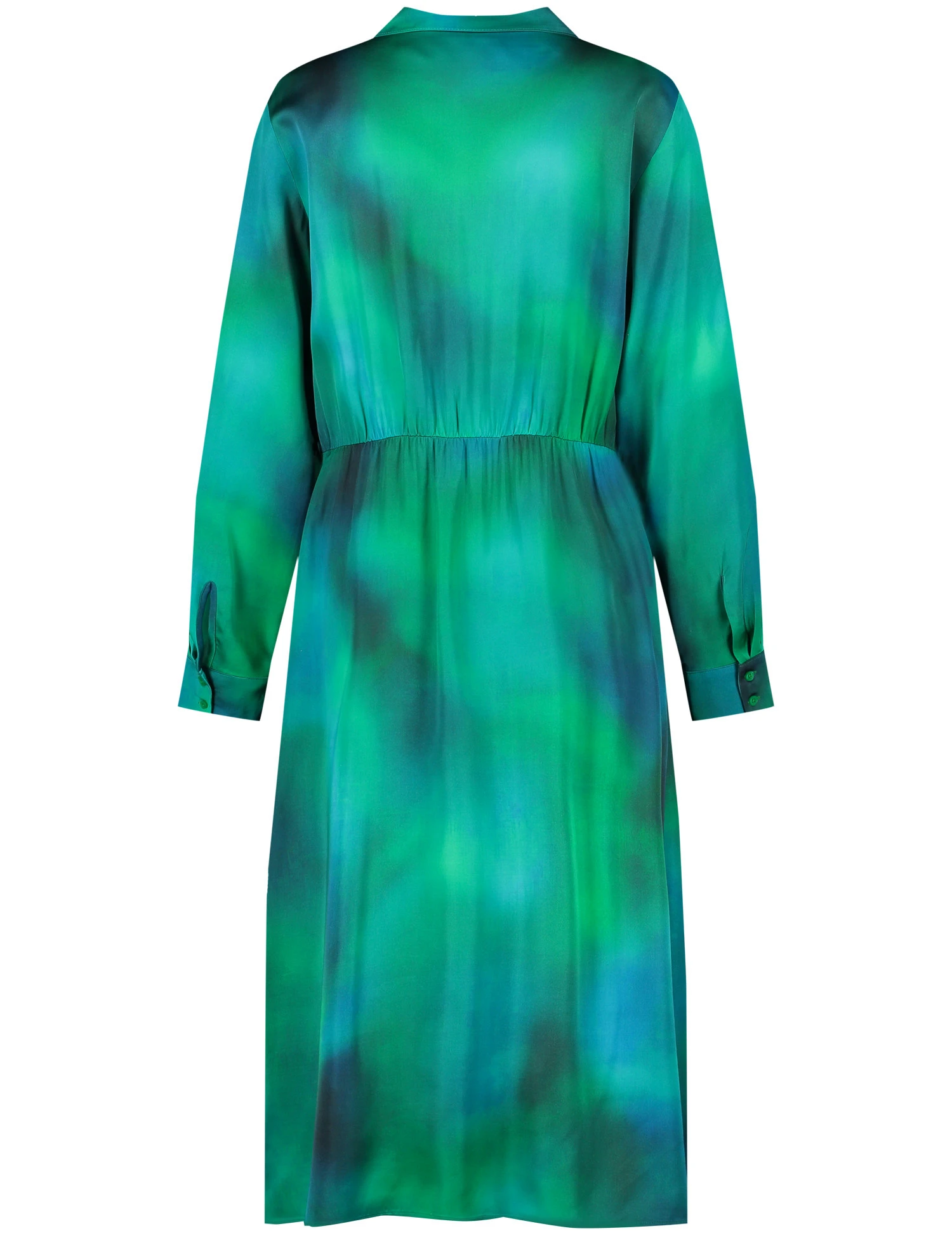 Gerry Weber Gemustertes Kleid Mit Kragen Und Seitenschlitzen 2 Gerry Weber Gemustertes Kleid Mit Kragen Und Seitenschlitzen – Bild 2