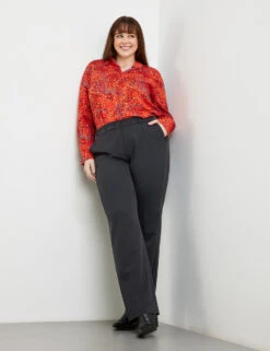 Gepflegte Hose Mit Weitem Bein Greta