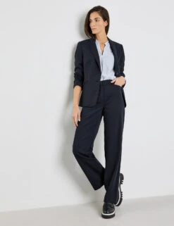 Gerry Weber Gerade Geschnittene Hose 11 Gerry Weber Gerade Geschnittene Hose -Gerry Stil Geschaft gerade geschnittene hose 102