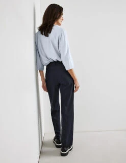 Gerry Weber Gerade Geschnittene Hose 12 Gerry Weber Gerade Geschnittene Hose -Gerry Stil Geschaft gerade geschnittene hose 104