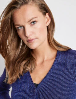 Taifun Glitzer-Strickjacke 10 Taifun Glitzer-Strickjacke -Gerry Stil Geschaft glitzer strickjacke 100