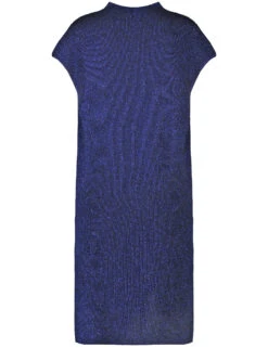 Taifun Glitzerndes Strickkleid -Gerry Stil Geschaft glitzerndes strickkleid 03