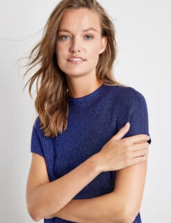 Taifun Glitzerndes Strickkleid -Gerry Stil Geschaft glitzerndes strickkleid 100