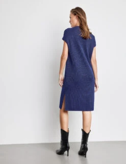 Taifun Glitzerndes Strickkleid -Gerry Stil Geschaft glitzerndes strickkleid 104