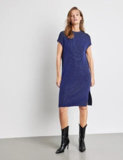 Taifun Glitzerndes Strickkleid