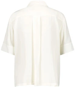 Gerry Weber Halbarmbluse Aus Viscose Crepe Mit Verdeckter Knopfleiste -Gerry Stil Geschaft halbarmbluse aus viscose crepe mit verdeckter knopfleiste 03