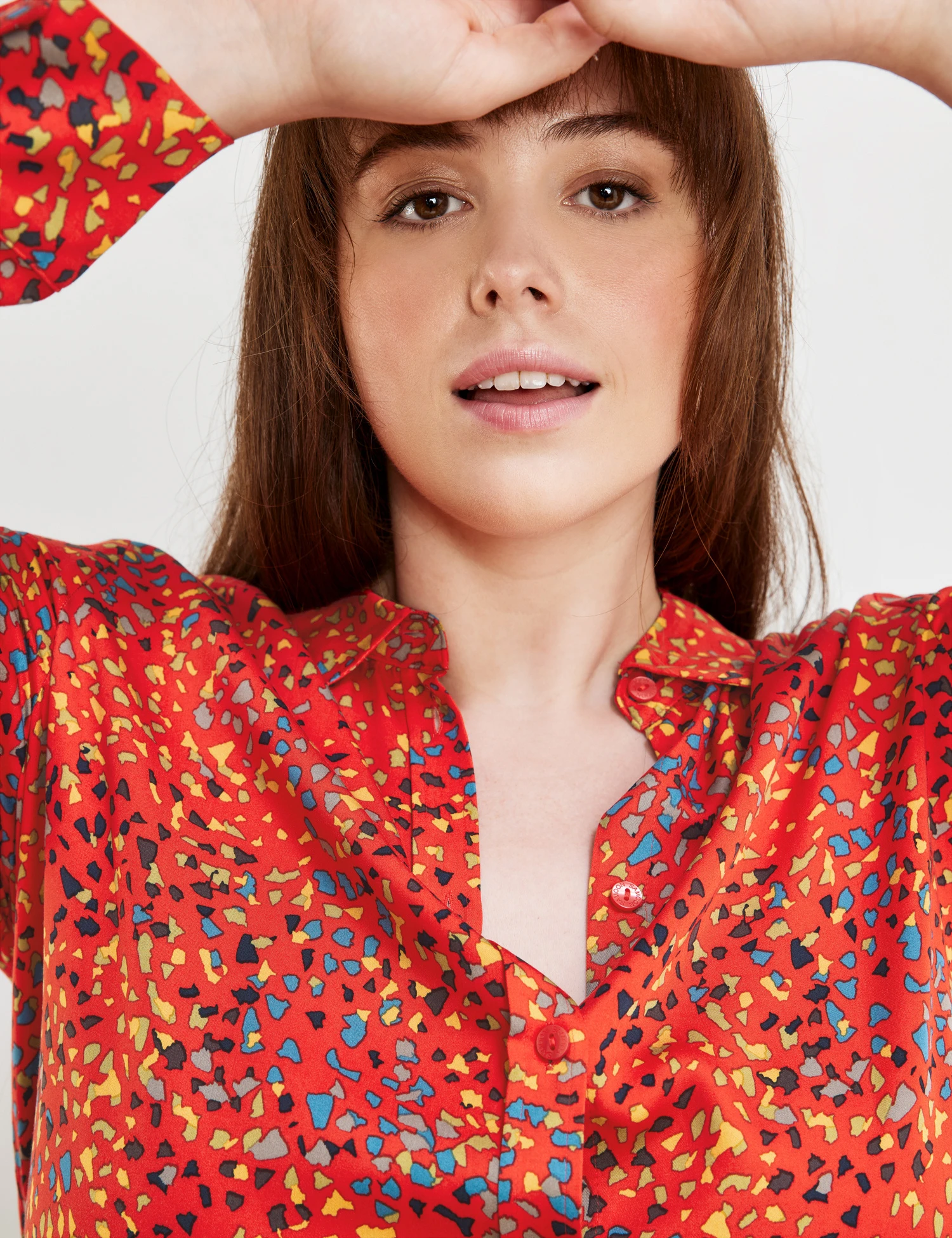 Hemdbluse Mit Allover-Print 4 Hemdbluse Mit Allover-Print – Bild 4