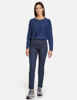 Gerry Weber Jeans Mit Kontrastnähten -Gerry Stil Geschaft jeans mit kontrastnaehten 01