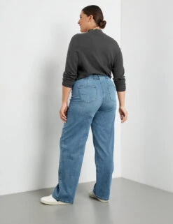 Jeans Mit Weitem Bein Carlotta 12 Jeans Mit Weitem Bein Carlotta -Gerry Stil Geschaft jeans mit weitem bein carlotta 104