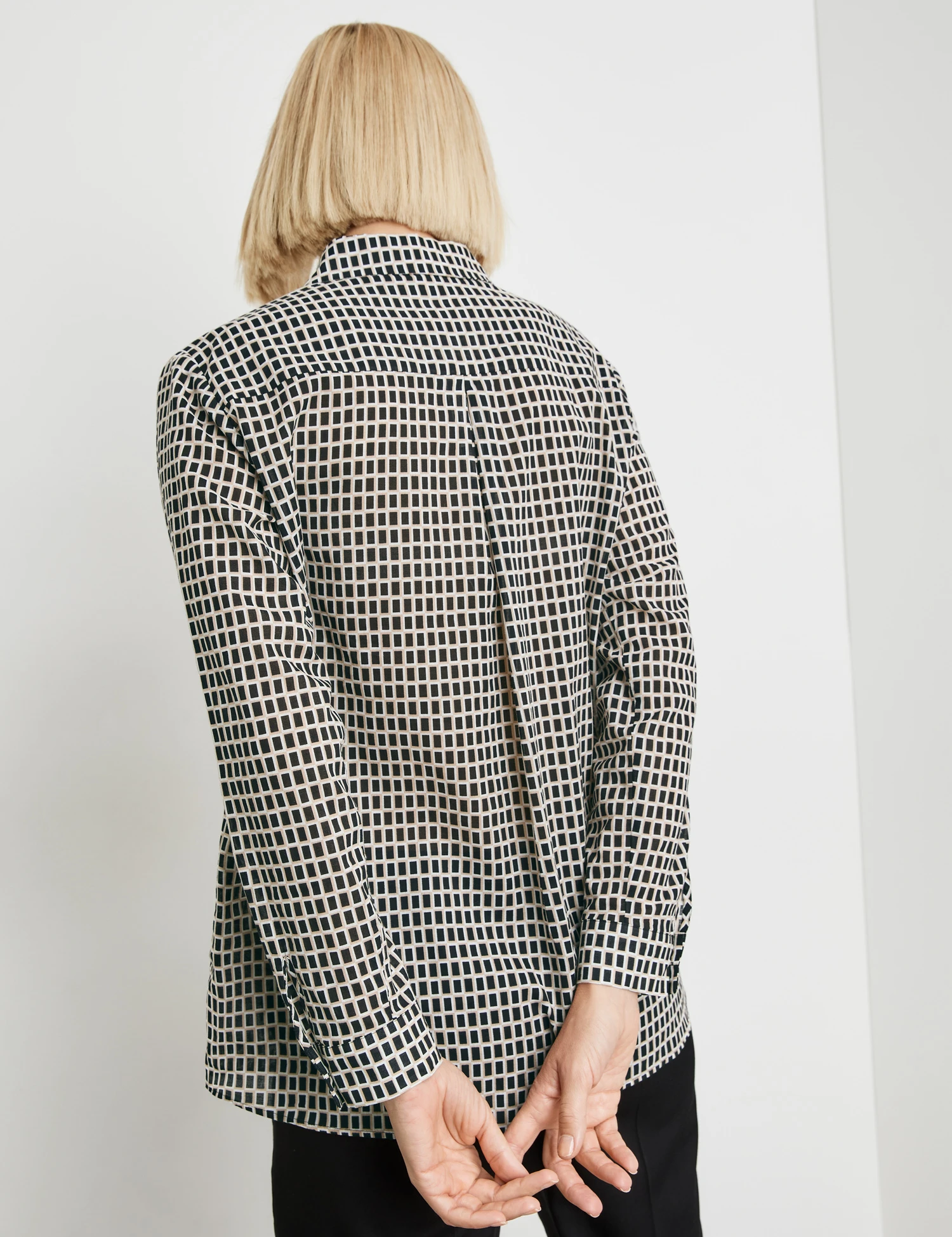 Gerry Weber Karierte Baumwollbluse 6 Gerry Weber Karierte Baumwollbluse – Bild 6