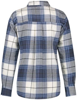 Taifun Karierte Hemdbluse Aus Baumwolle 8 Taifun Karierte Hemdbluse Aus Baumwolle -Gerry Stil Geschaft karierte hemdbluse aus baumwolle 03