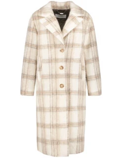 Gerry Stil Geschaft -Gerry Stil Geschaft karierter mantel mit wollanteil 02