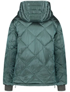 Gerry Stil Geschaft -Gerry Stil Geschaft kastige outdoorjacke mit rautenstepp und stehkragen aus rippstrick 03