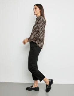 Gerry Weber Klassische 7/8 Hose Mit Saumschlitzen 11 Gerry Weber Klassische 7/8 Hose Mit Saumschlitzen -Gerry Stil Geschaft klassische 78 hose mit saumschlitzen 102