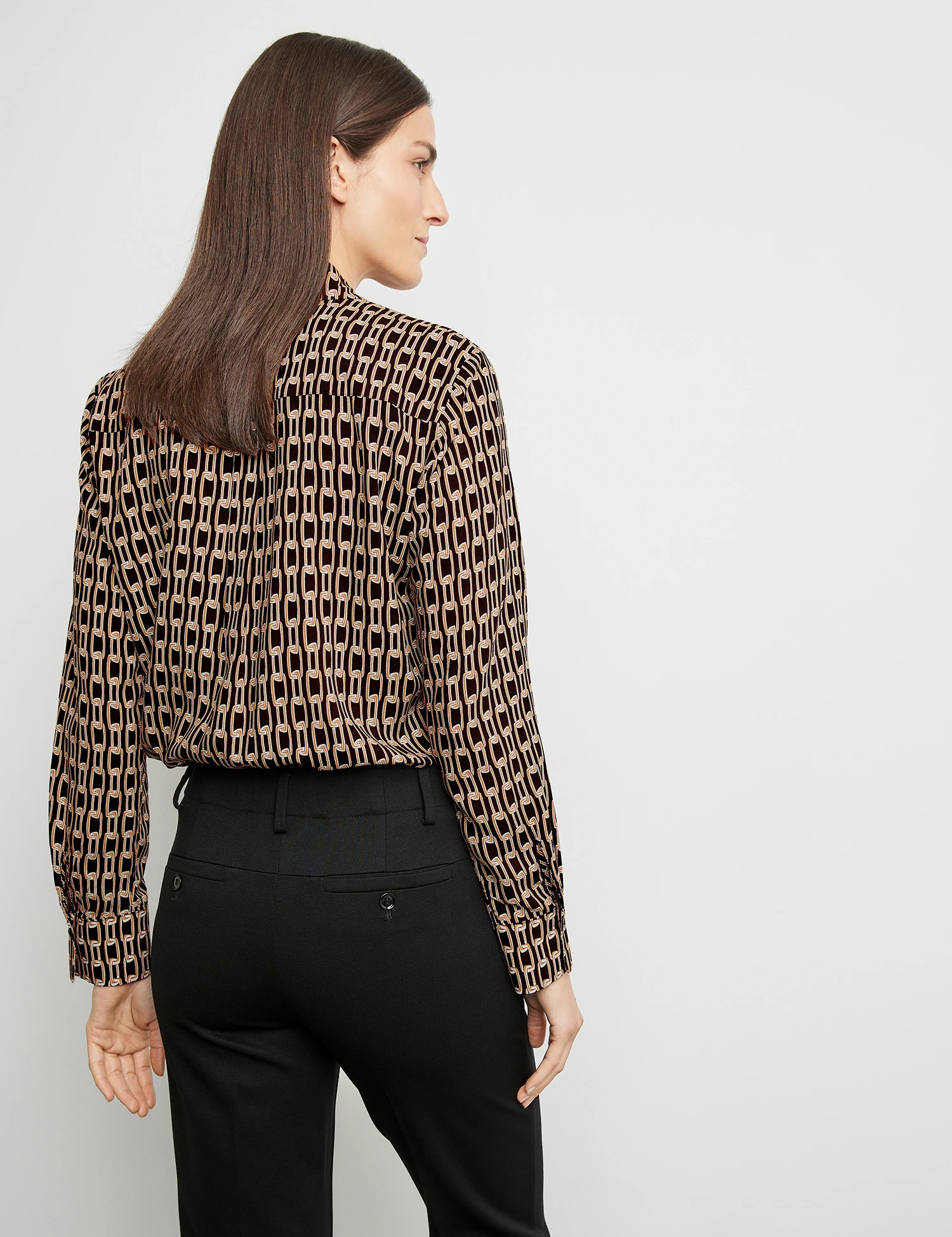 Gerry Weber Klassische 7/8 Hose Mit Saumschlitzen 6 Gerry Weber Klassische 7/8 Hose Mit Saumschlitzen – Bild 6