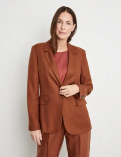 Gerry Weber Klassischer Blazer Aus Fließender Qualität