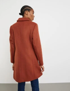 Gerry Weber Klassischer Kurzmantel Mit Wollanteil -Gerry Stil Geschaft klassischer kurzmantel mit wollanteil 104