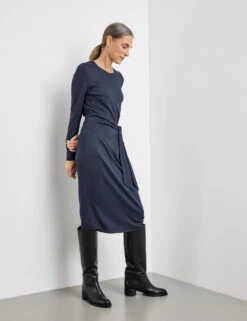 Gerry Weber Kleid Mit Wickel-Effekt -Gerry Stil Geschaft kleid mit wickel effekt 102