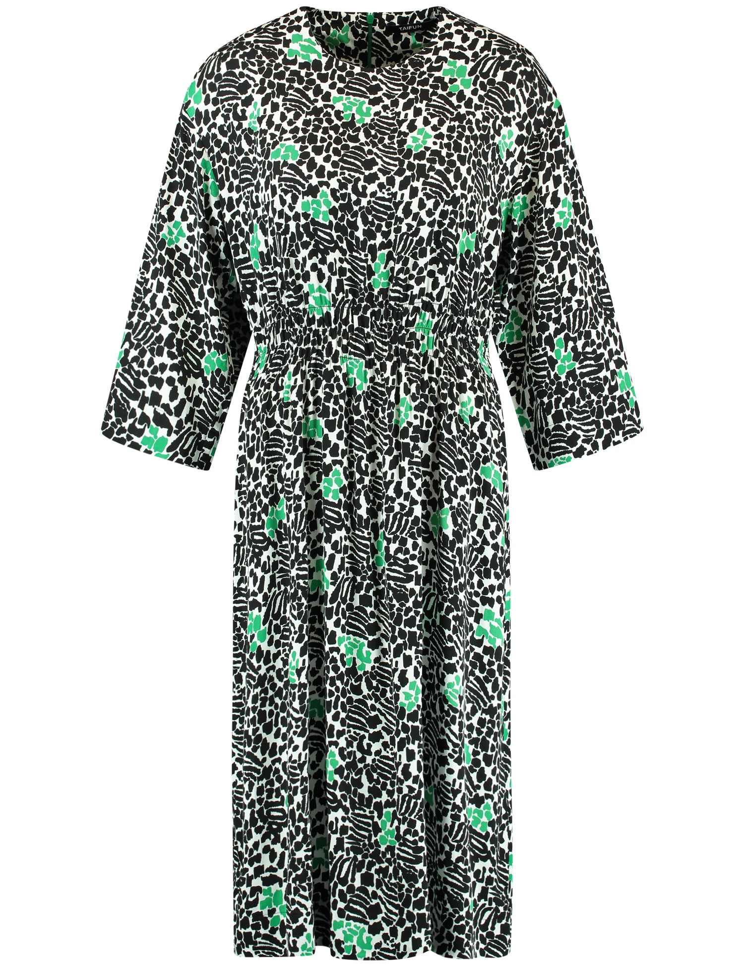 Taifun Kniebedeckendes Kleid Mit Print 2 Taifun Kniebedeckendes Kleid Mit Print – Bild 2
