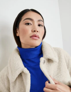 Taifun Kurzjacke Aus Teddyfell 10 Taifun Kurzjacke Aus Teddyfell -Gerry Stil Geschaft kurzjacke aus teddyfell 100