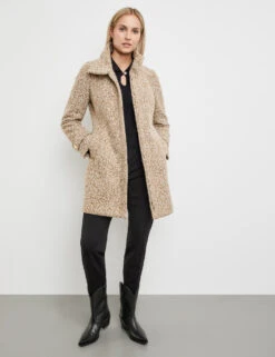 Taifun Kurzmantel Mit Stehkragen -Gerry Stil Geschaft kurzmantel mit stehkragen 102