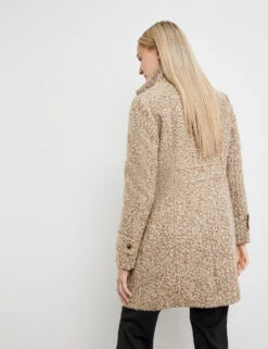 Taifun Kurzmantel Mit Stehkragen -Gerry Stil Geschaft kurzmantel mit stehkragen 104