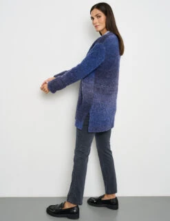 Gerry Weber Kuschelige Strickjacke Mit Ärmelaufschlag -Gerry Stil Geschaft kuschelige strickjacke mit aermelaufschlag 102