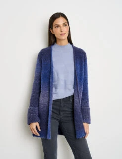 Gerry Weber Kuschelige Strickjacke Mit Ärmelaufschlag