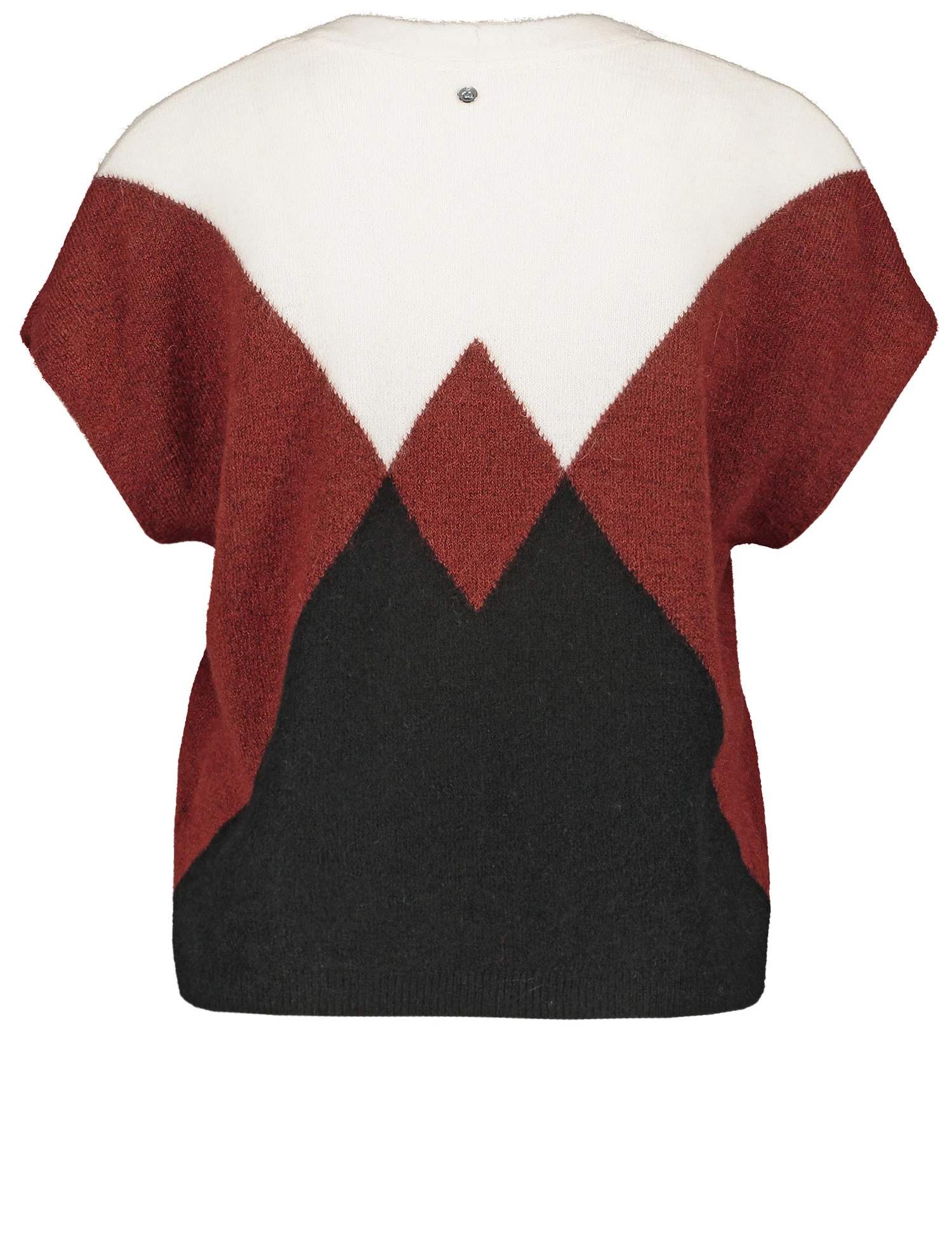 Gerry Weber Kuscheliger Kurzarmpullover Mit Grafischem Muster 3 Gerry Weber Kuscheliger Kurzarmpullover Mit Grafischem Muster – Bild 3