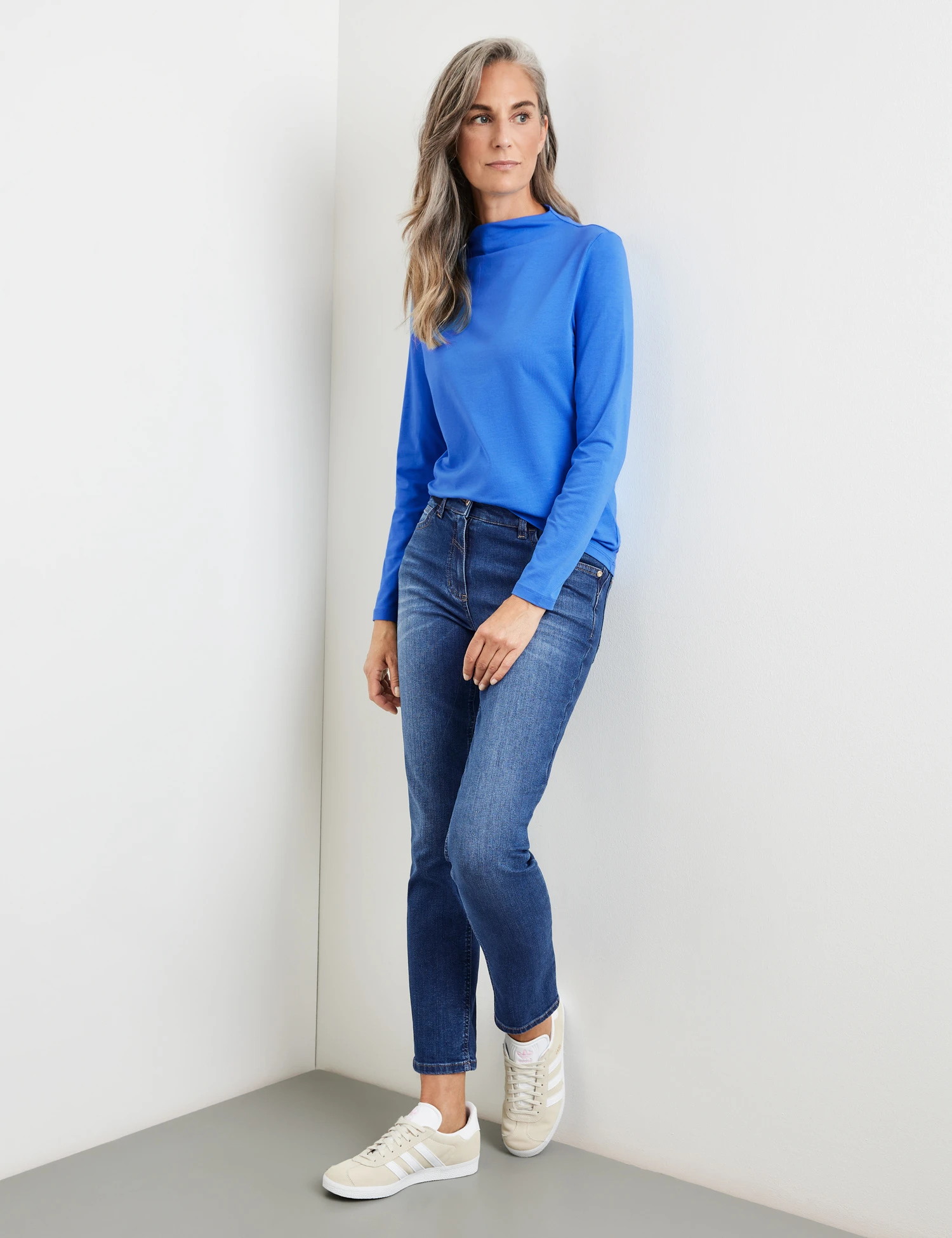 Gerry Weber Langarmshirt Aus Jersey Mit Turtleneck 5 Gerry Weber Langarmshirt Aus Jersey Mit Turtleneck – Bild 5