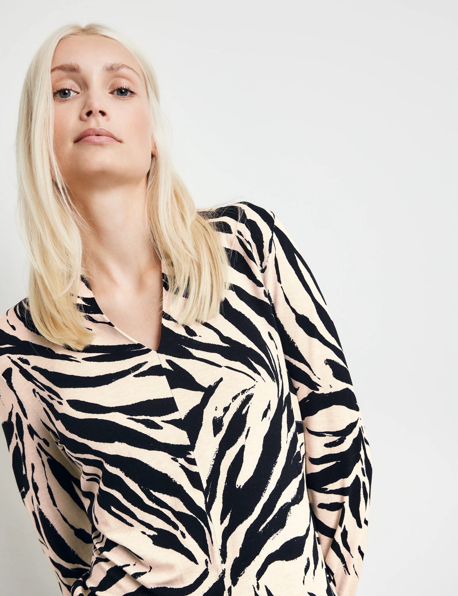 Taifun Langarmshirt Mit Animal-Print 4 Taifun Langarmshirt Mit Animal-Print – Bild 4