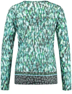 Gerry Weber Langarmshirt Mit Ausbrenner-Qualität -Gerry Stil Geschaft langarmshirt mit ausbrenner qualitaet 03