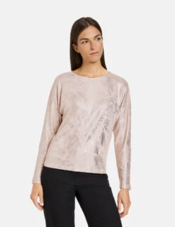 Gerry Weber Langarmshirt Mit Schimmernden Effekten 13 Gerry Weber Langarmshirt Mit Schimmernden Effekten -Gerry Stil Geschaft langarmshirt mit schimmernden effekten 01