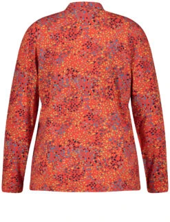 Langarmshirt Mit V-Ausschnitt -Gerry Stil Geschaft langarmshirt mit v ausschnitt 03