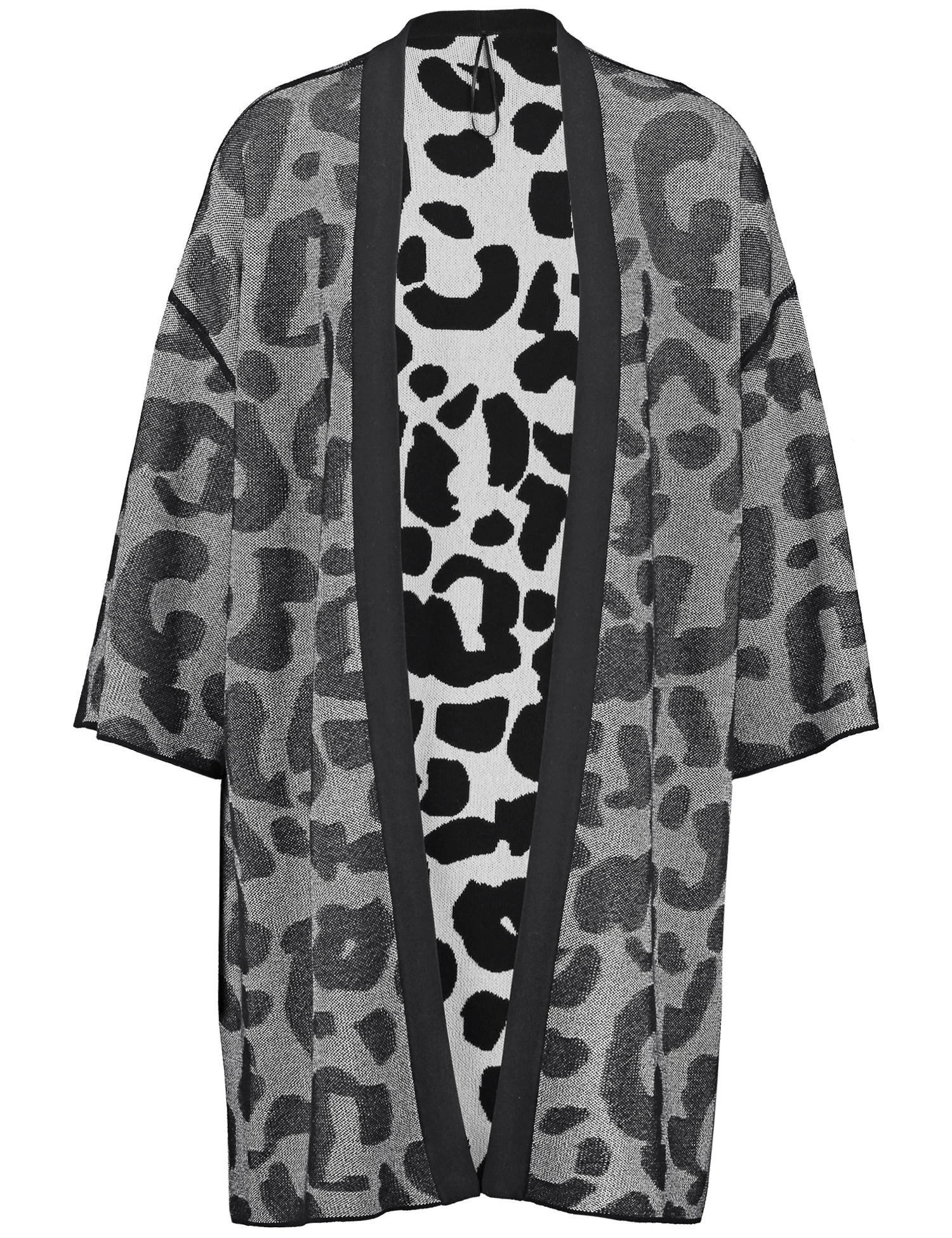 Taifun Lange Strickjacke Mit Wendefunktion 2 Taifun Lange Strickjacke Mit Wendefunktion – Bild 2