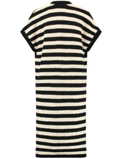 Taifun Lange Strickweste Mit Pailletten-Dekor -Gerry Stil Geschaft lange strickweste mit pailletten dekor 03