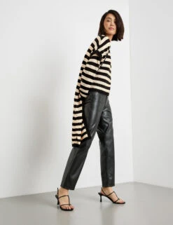 Taifun Lange Strickweste Mit Pailletten-Dekor -Gerry Stil Geschaft lange strickweste mit pailletten dekor 102