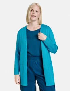 Langer Cardigan -Gerry Stil Geschaft langer cardigan 01