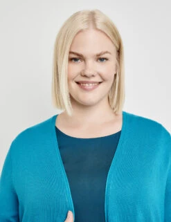 Langer Cardigan -Gerry Stil Geschaft langer cardigan 100