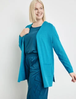 Langer Cardigan -Gerry Stil Geschaft langer cardigan 102