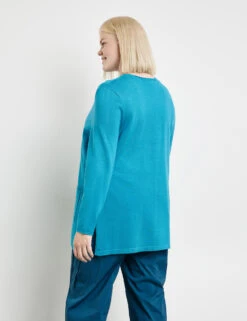 Langer Cardigan -Gerry Stil Geschaft langer cardigan 104