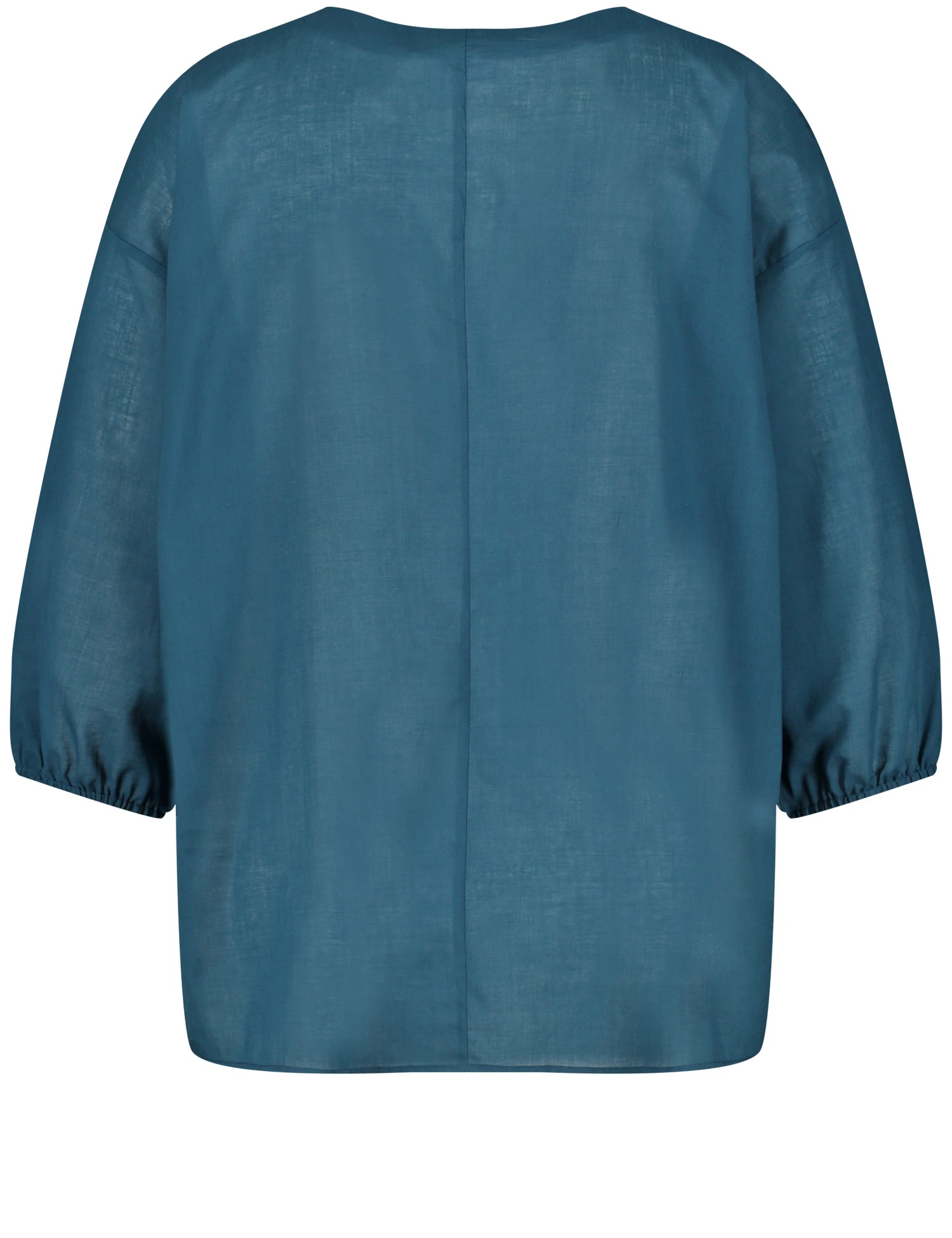 Leichte Baumwollbluse Mit 3/4 Ärmeln 3 Leichte Baumwollbluse Mit 3/4 Ärmeln – Bild 3