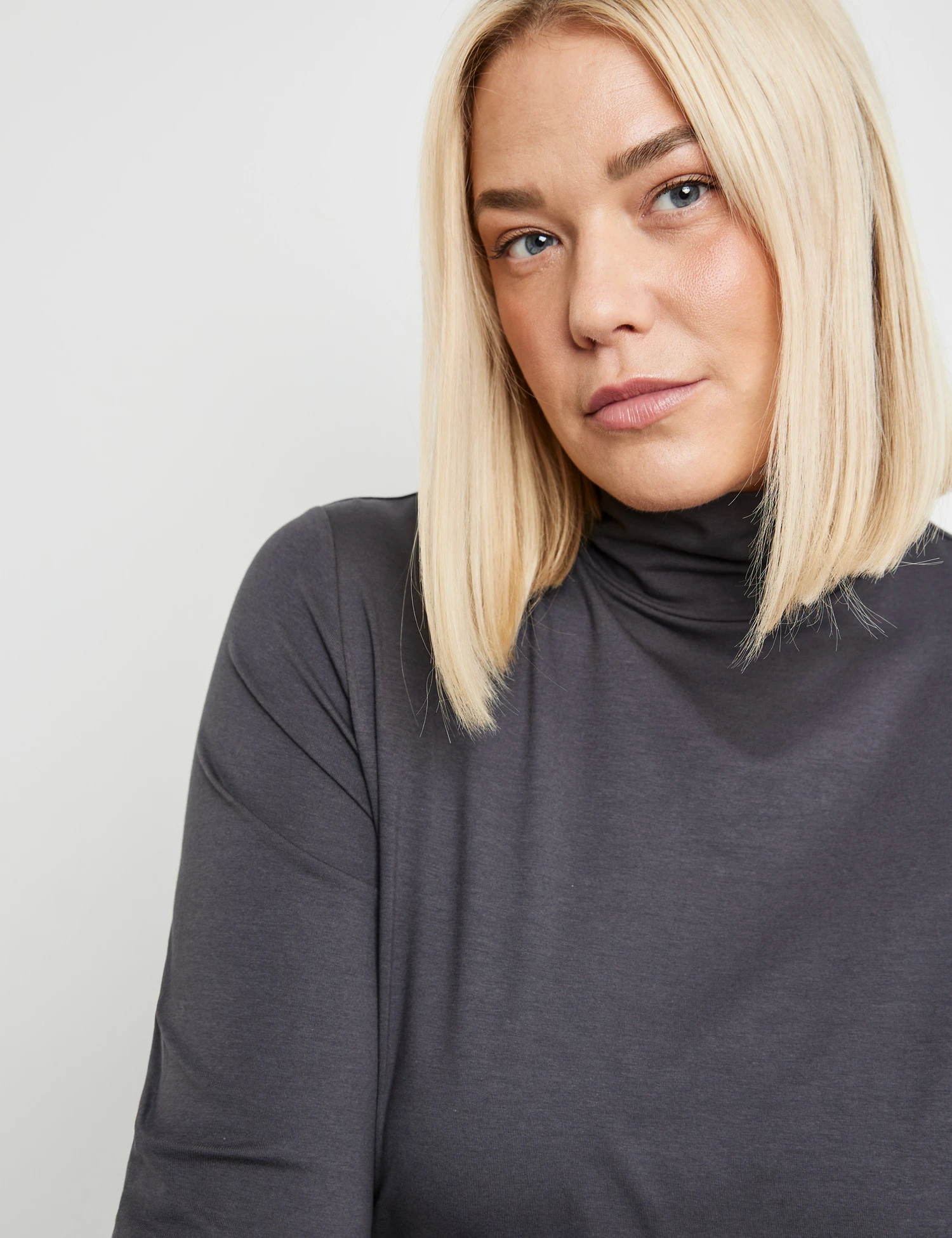 Longsleeve Mit Stehkragen 4 Longsleeve Mit Stehkragen – Bild 4