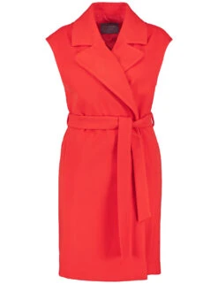 Longweste Im Blazer-Stil