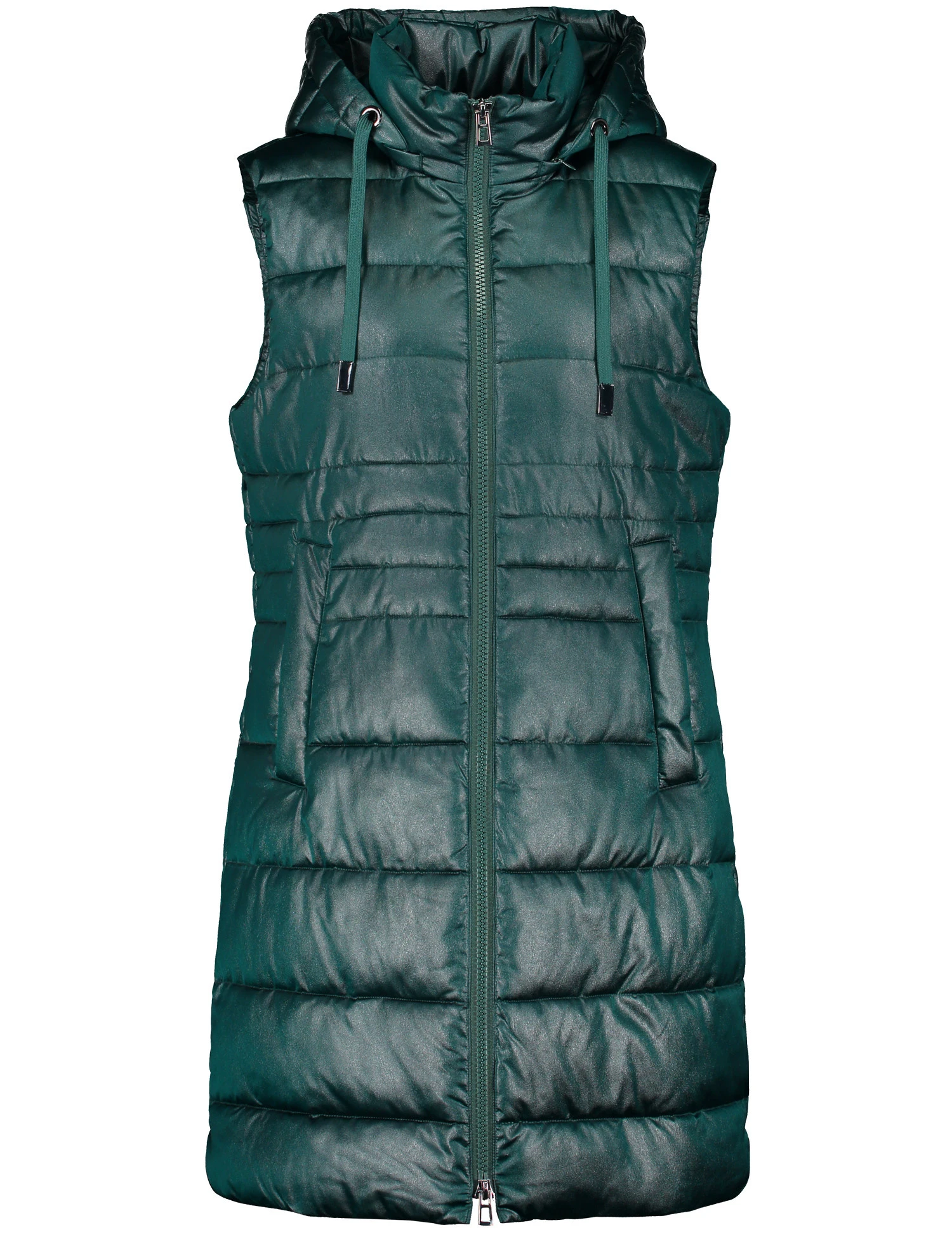 Gerry Weber Longweste Mit Daunenfeeling Und Abnehmbarer Kapuze 2 Gerry Weber Longweste Mit Daunenfeeling Und Abnehmbarer Kapuze – Bild 2