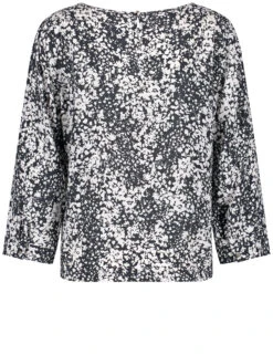 Gerry Weber Luftige 3/4 Arm Bluse -Gerry Stil Geschaft luftige 34 arm bluse 03