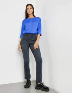 Gerry Weber Modische Jeans Mit Seitlichen Längsbiesen